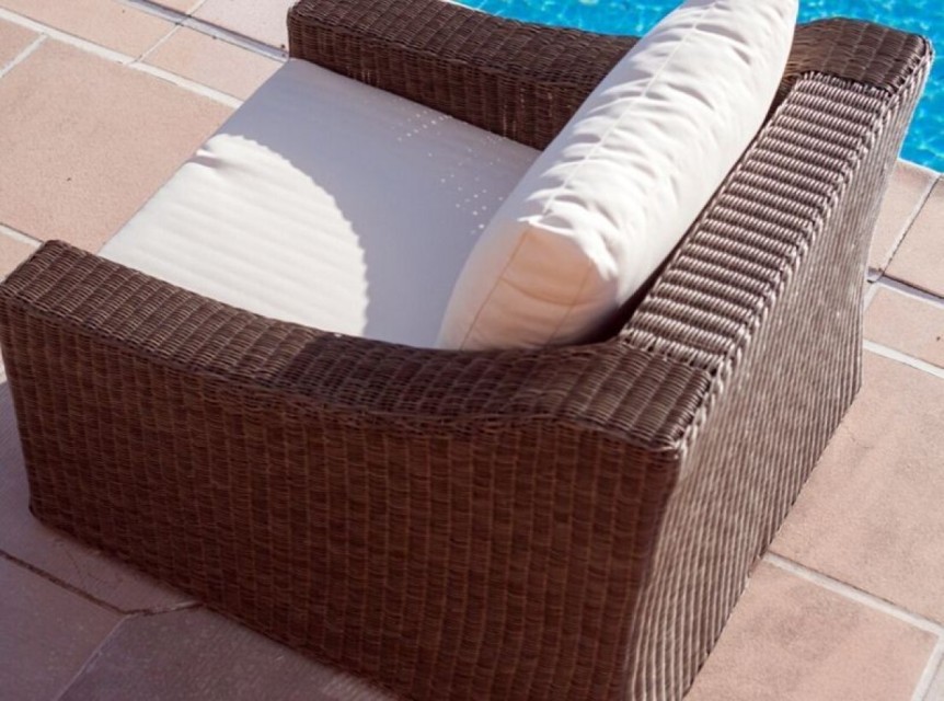 Ampie sedute per esterno Senya