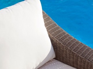 Cuscini sfoderabili per esterno crema