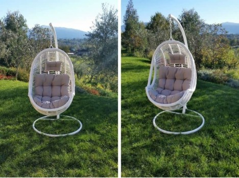 Poltrona sospesa da esterno
