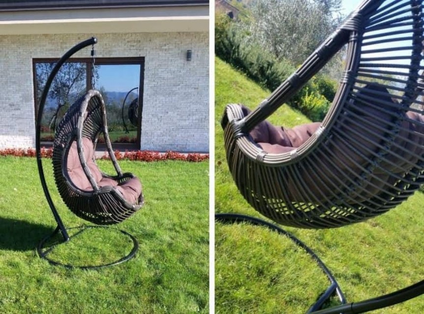 Dondolo da esterno ad un posto