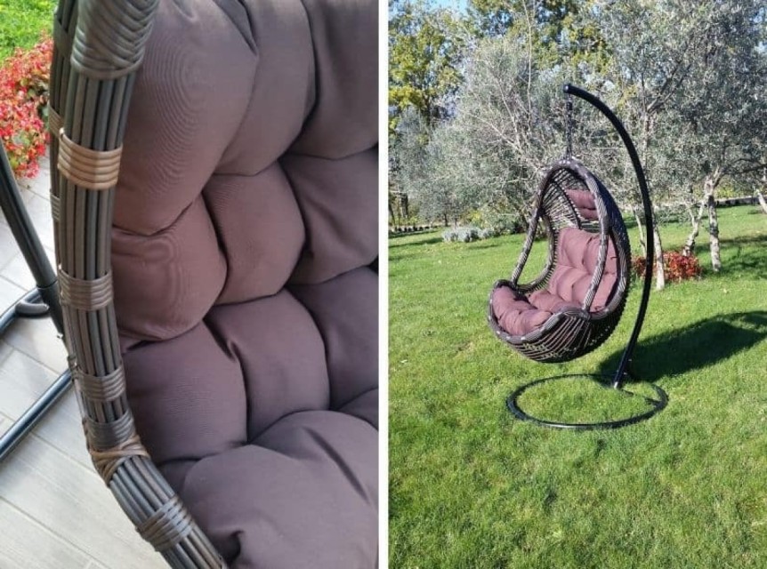 Cuscino da esterno in tessuto