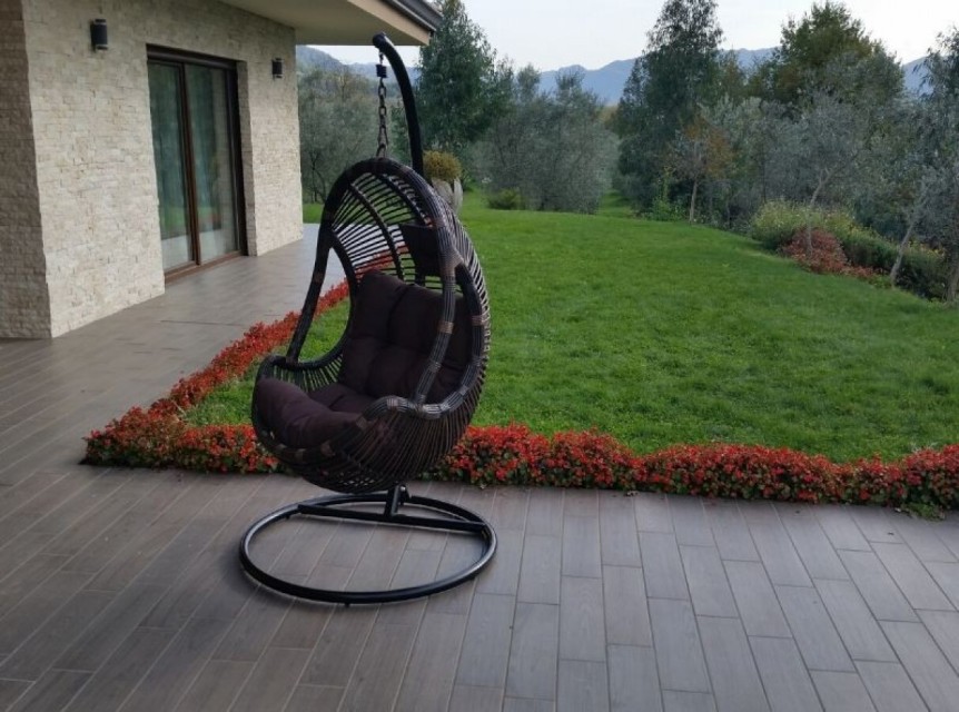 Poltrona sospesa di design Nosy