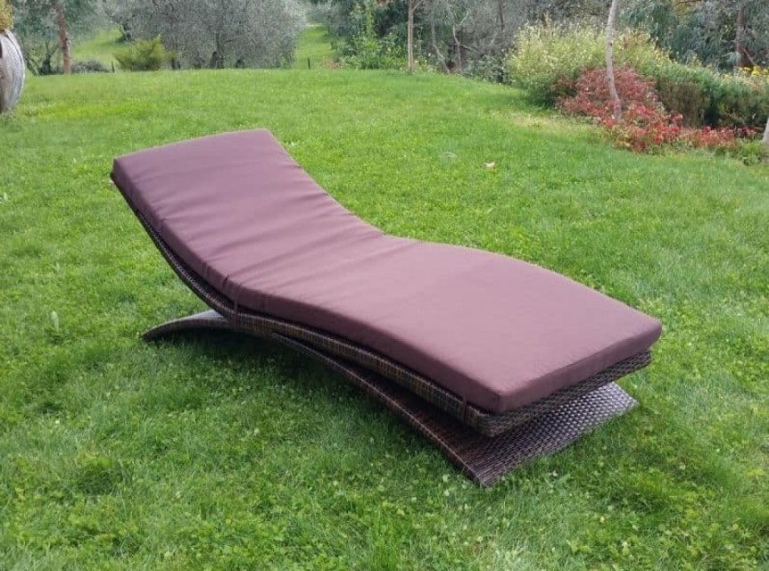 Lettino per esterno di design