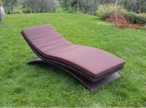 Lettino per esterno di design