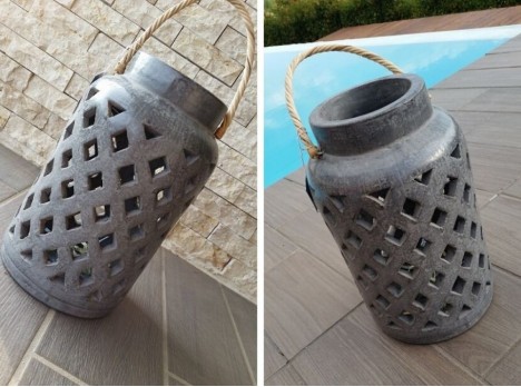 Lanterna in terracotta Gyll