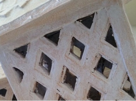 Lanterna per esterno in terracotta