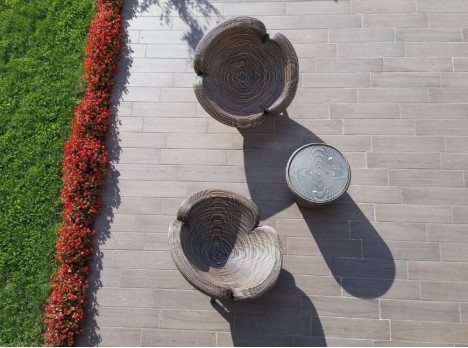 Poltrone in rattan naturale