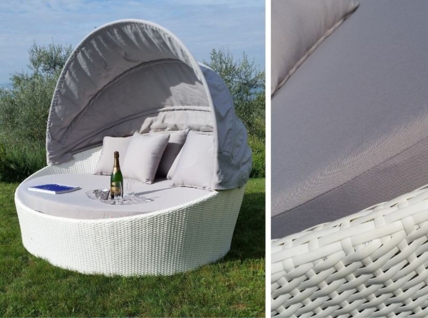 Cuscineria sfoderabile per esterno