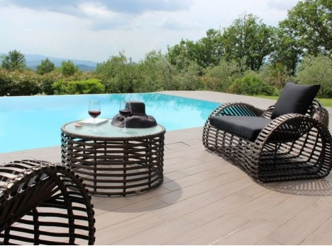 Set due posti per esterno Snail