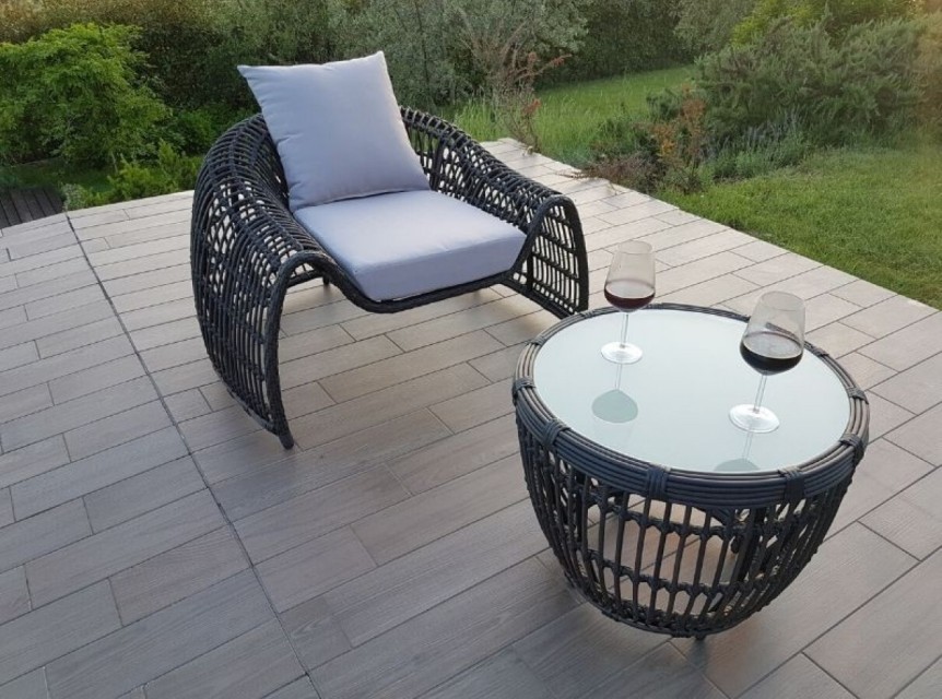 Poltrona per esterno di design