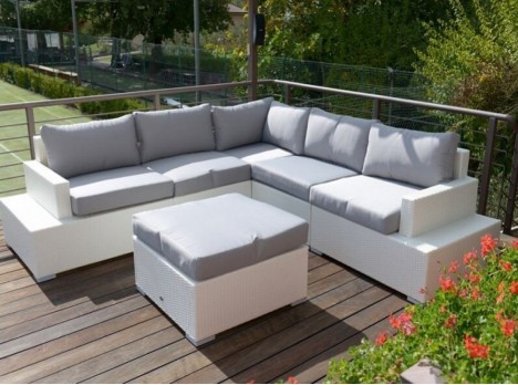 Divano angolare per esterno di alta qualità