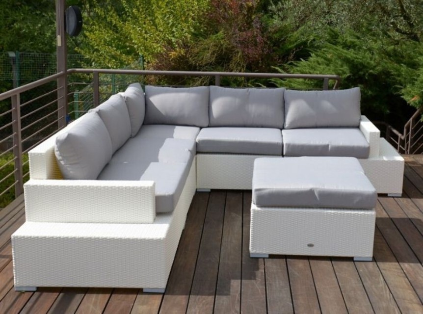 Divano modulare per esterno