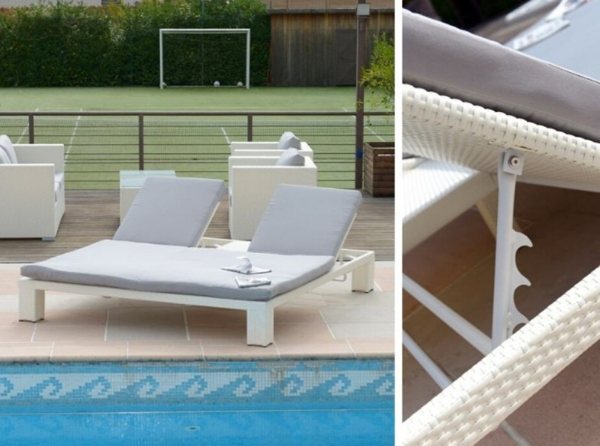 Sdraio da esterno matrimoniale