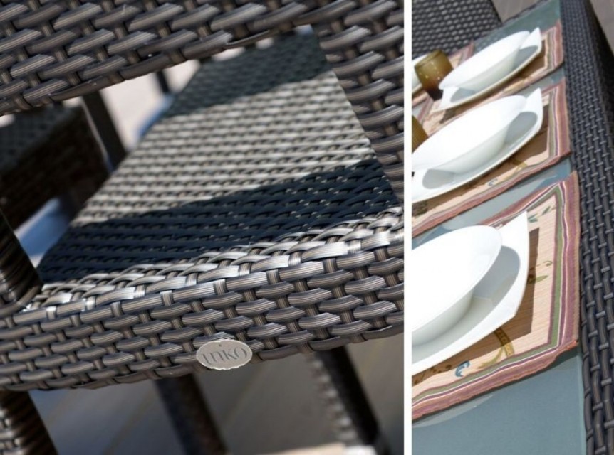 Sedia per esterno impilabile