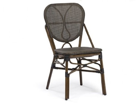 Sedia bistro per esterno