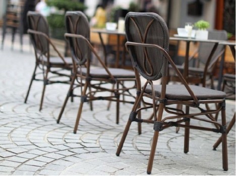 Sedia per esterni contract bistro