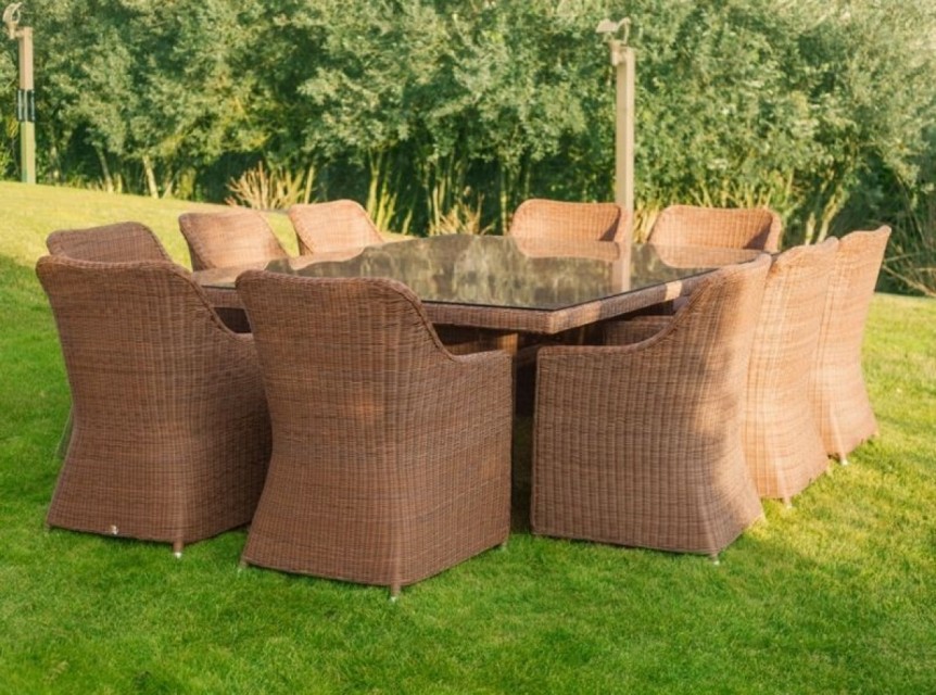 Poltrona da giardino in fibra sintetica