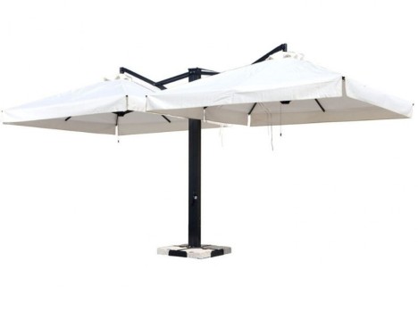 Ombrellone a doppio braccio professionale