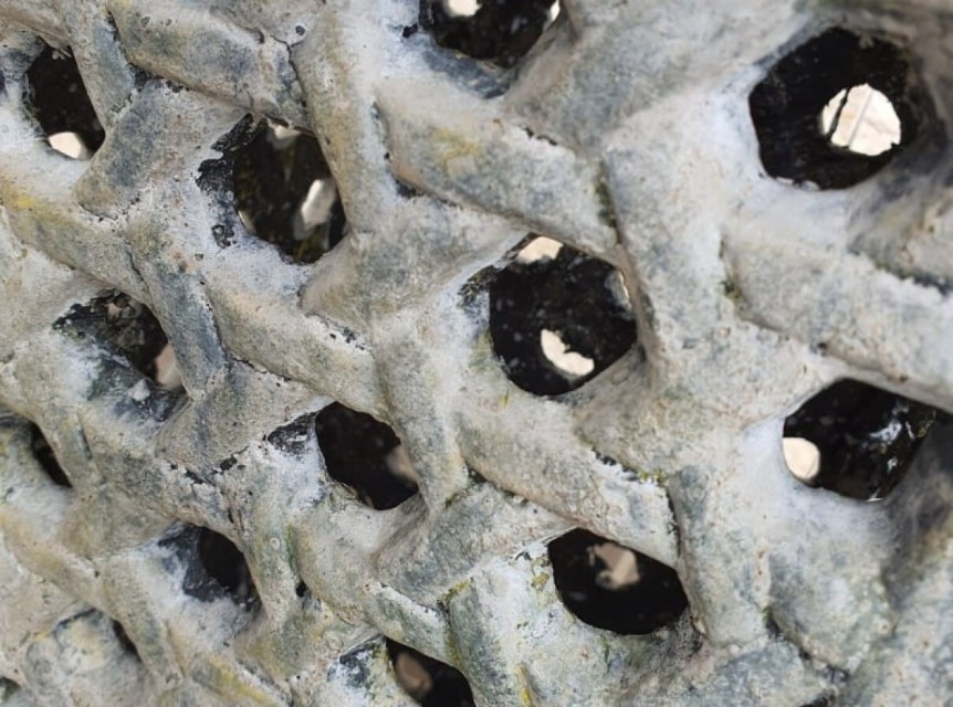 Lanterna da giardino in terracotta