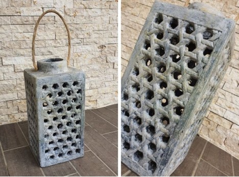 Lanterna artigianale per esterno