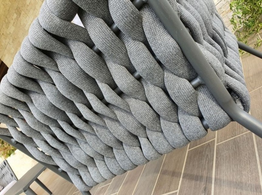 Dettaglio intreccio in corda