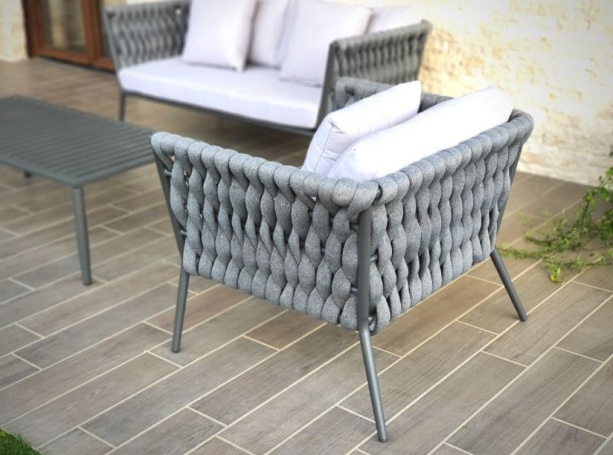 Intreccio in corda per esterno