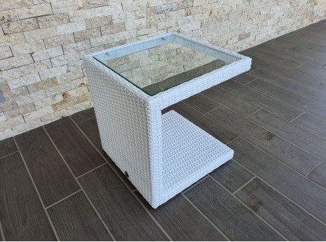 Tavolo d'appoggio per sdraio