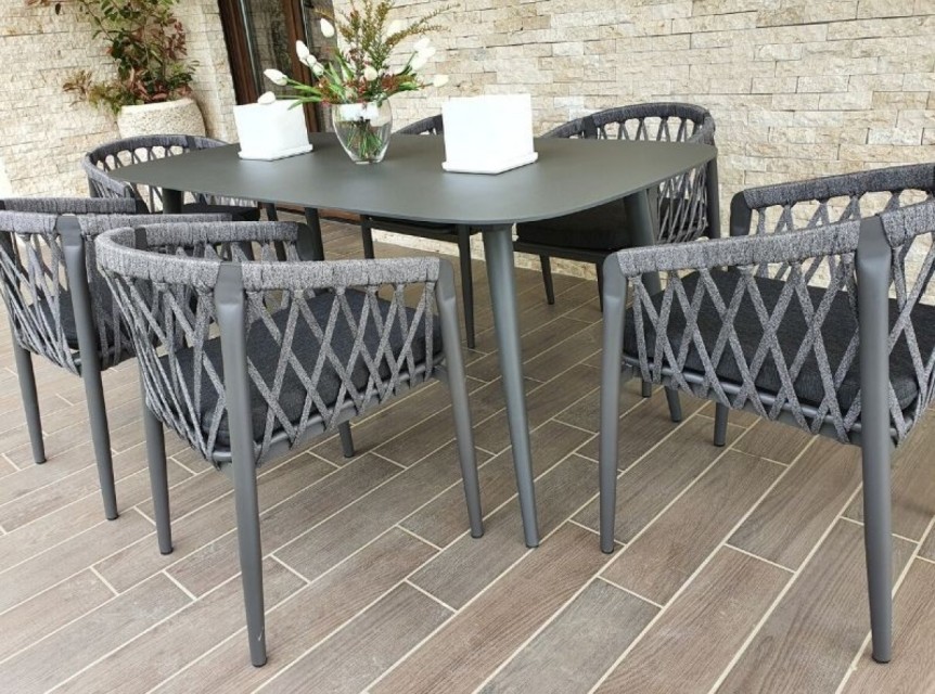 Intreccio in corda per esterno