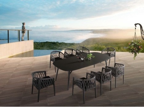 Tavolo otto posti Athina