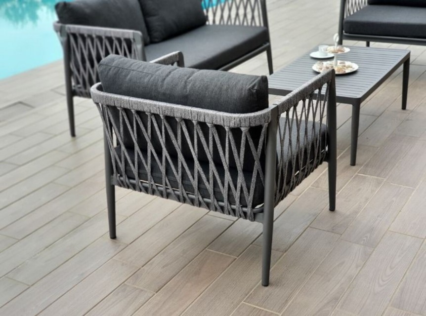 Poltrone da esterno di design in corda