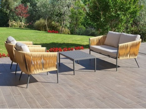 Salotto da esterno di design Aurah