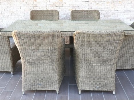 Ripiano in vetro temperato trasparente