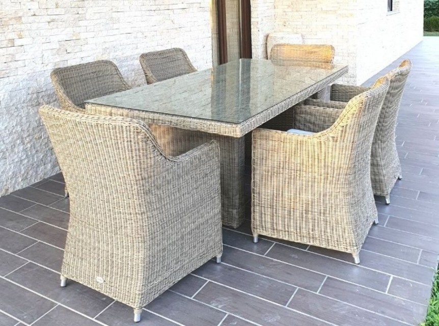 Tavolo da giardino sei posti Wusa