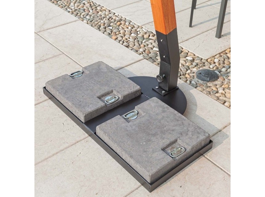 ombrellone in legno da esterno