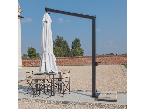 Decentrato a braccio girevole