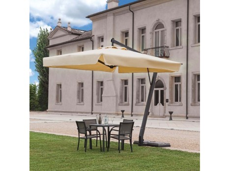 Ombrellone decentrato