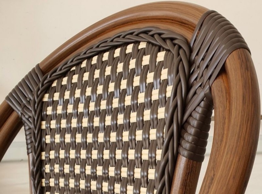 Sedia per esterni bistrò parigina per arredo contract