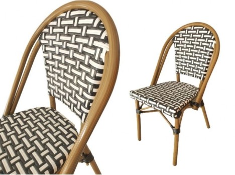 Sedia stile francese per esterni