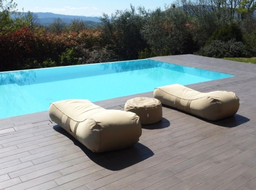 Sdraio morbida in tessuto outdoor