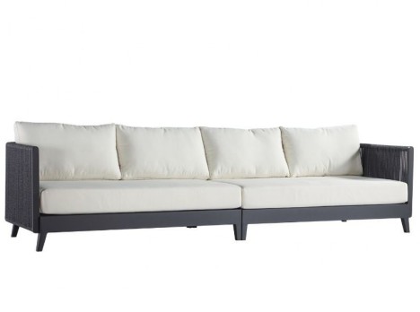 Divano tre posti da esterno