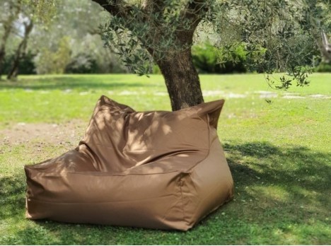 Poltrona a sacco da esterno Twin