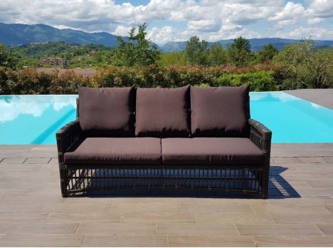 Divano 3 posti da esterno