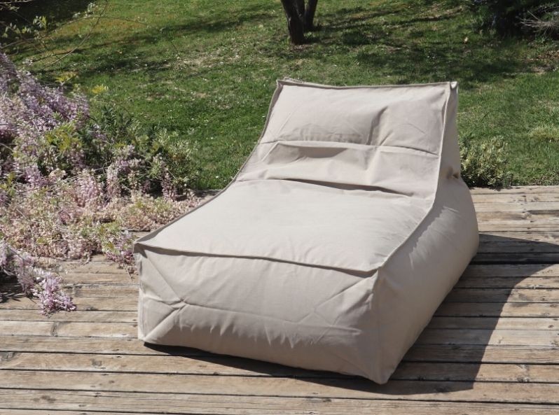 Poltrona imbottita per esterno