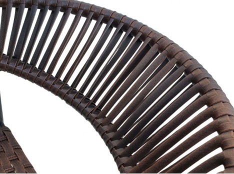 Sedia con braccioli da esterno