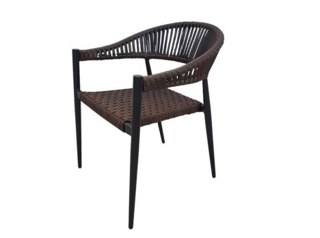 Sedia impilabile per esterni