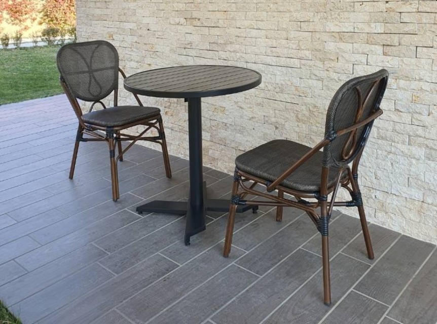 Set due posti per esterno bar