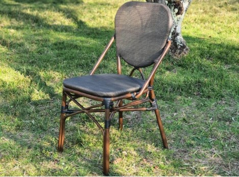 Sedia per esterno bistro francese