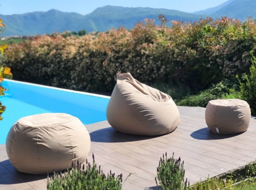 Seduta morbida per esterni