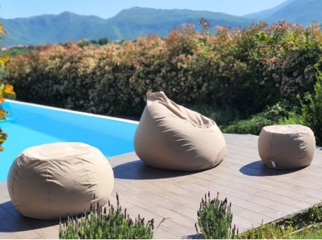 Seduta morbida per esterni