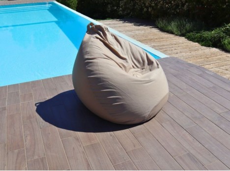 Poltrona a sacco per esterno